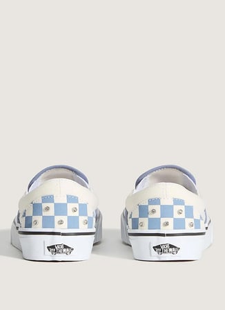 Vans VN000D6YFOI1 Classic Slip-On Mavi Kanvas Kadın Lifestyle Ayakkabı