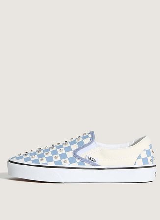 Vans VN000D6YFOI1 Classic Slip-On Mavi Kanvas Kadın Lifestyle Ayakkabı