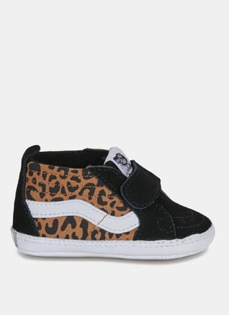 Vans Siyah - Kahve Bebek Patik VN000CRVYS81-SK8-Hi Crib