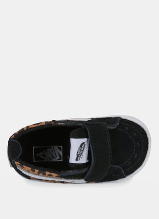 Vans Siyah - Kahve Bebek Patik VN000CRVYS81-SK8-Hi Crib