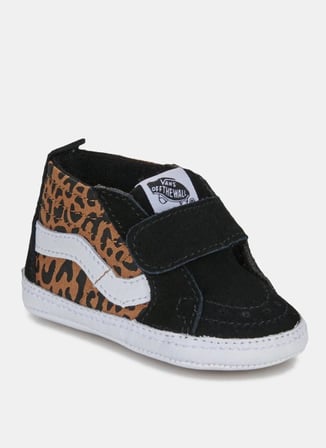 Vans Siyah - Kahve Bebek Patik VN000CRVYS81-SK8-Hi Crib