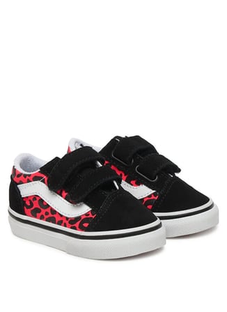 Vans Siyah - Pembe Bebek Yürüyüş Ayakkabısı VN000CRWFOC1-Old Skool V