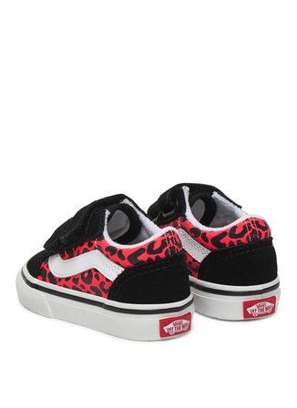 Vans Siyah - Pembe Bebek Yürüyüş Ayakkabısı VN000CRWFOC1-Old Skool V