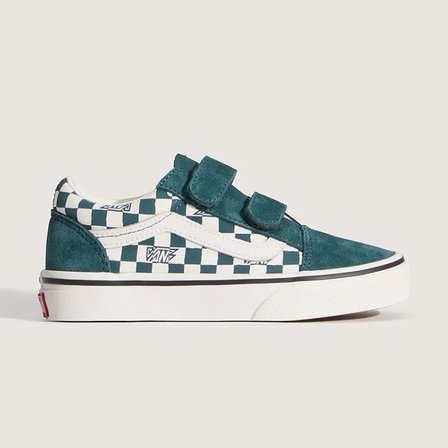 Old Skool V Unisex Çocuk Koyu Yeşil Spor Ayakkabı - VN000CYA