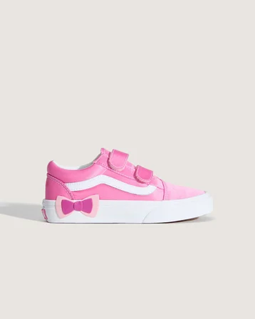 Vans Old Skool V Bow Çocuk Ayakkabı Pembe VN000EDCFRQ1