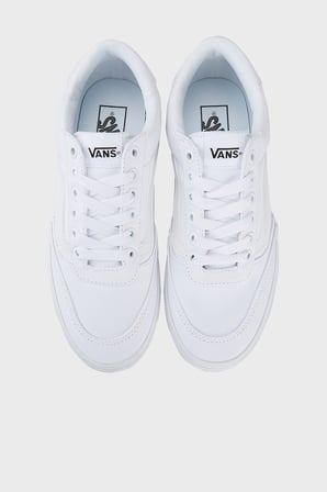 Vans Brooklyn LS Logolu Kanvas Sneaker Ayakkabı Unisex AYAKKABI VN000EBDWWW1 BEYAZ