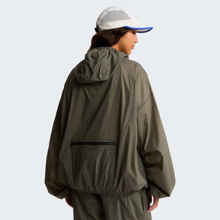 The North Face Red Box Packable Hooded Wind Erkek Yeşil Ceket
