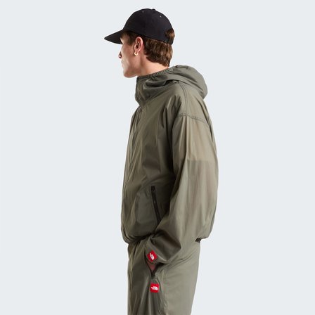The North Face Red Box Packable Hooded Wind Erkek Yeşil Ceket