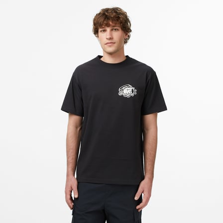 Vans Hot Lines Erkek Siyah T-Shirt