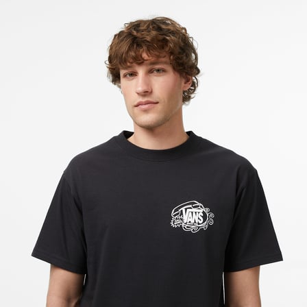 Vans Hot Lines Erkek Siyah T-Shirt