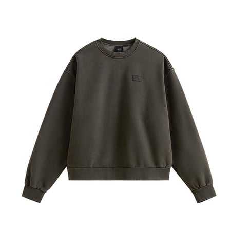 000T6TEMV1-R Vans Premium Crewneck Erkek Sweatshirt Antrasit
