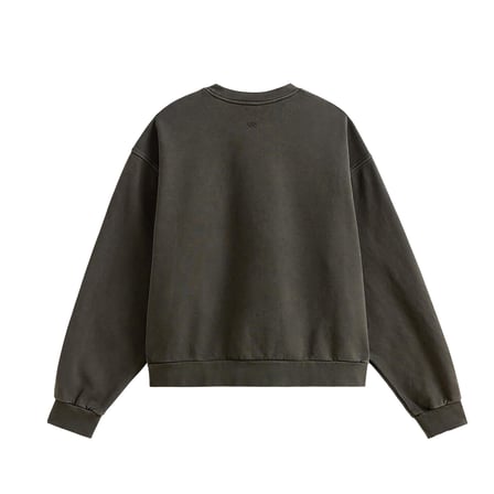 000T6TEMV1-R Vans Premium Crewneck Erkek Sweatshirt Antrasit