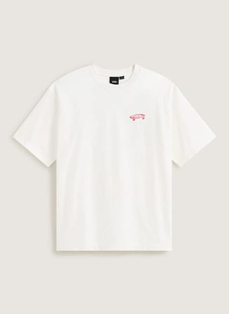 Full Deck SS Tshirt Erkek Beyaz T-Shirt - VN000T6V
