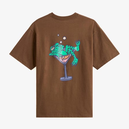 Vans Bar Hopper Erkek Kahverengi T-Shirt