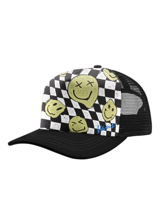 Vans Siyah Erkek Çocuk Şapka VN000TDTBLK1-Twisted Vans Trucker