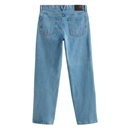 000PH6CDX1-R Vans Check-5 Loose Denim Pant Erkek Pantolon Mavi