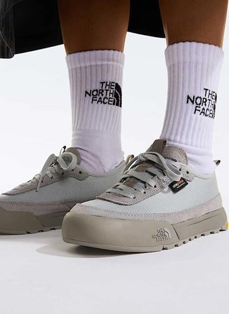 The North Face NF0A8AD9L1O1-CLYFFE Gri Deri Kadın Lifestyle Ayakkabı