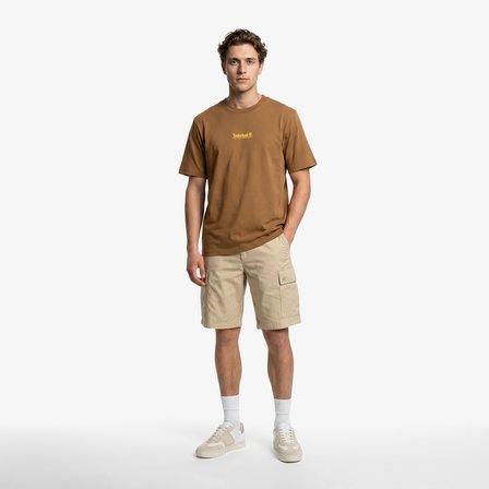 Timberland Triple Tree Graphic Erkek Kahverengi T-Shirt