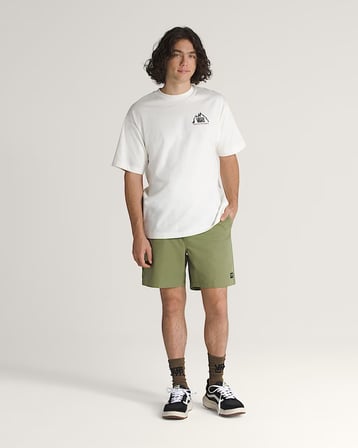 Range Relaxed Sport Short Erkek Koyu Yeşil Şort - VN000VVB