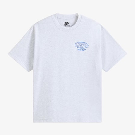 Vans World Tour Loose Erkek Gri T-Shirt