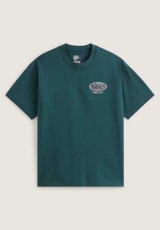 WORLD TOUR LOOSE SS TEE Erkek Koyu Yeşil T-Shirt - VN000VY8