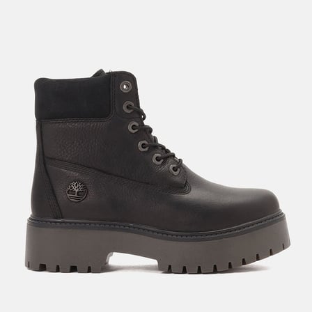 Timberland Stone Street 6 Inch Lace Up Waterproof Kadın Siyah Bot