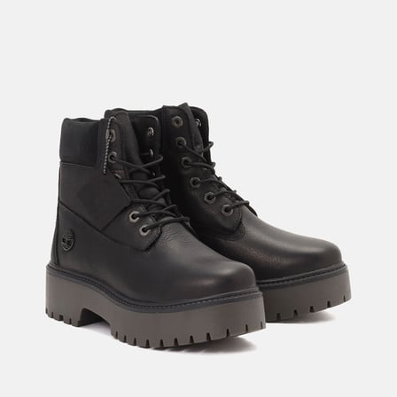 Timberland Stone Street 6 Inch Lace Up Waterproof Kadın Siyah Bot