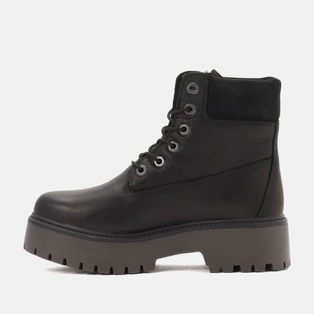 Timberland Stone Street 6 Inch Lace Up Waterproof Kadın Siyah Bot
