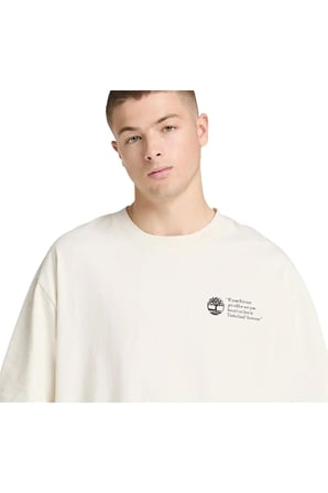 B0A5M8RCM91-R Archive Boot&amp;quot; Tee Erkek Krem