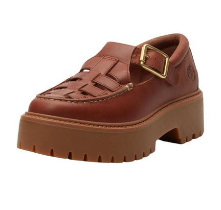 B0A4188EM61-R Timberland Stone Street Buckle Shoe Kadın Sandalet Kahve