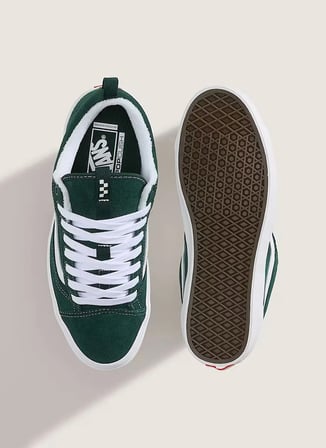 Vans VN000Z3S1CI1 Skate Old Skool 3 Yeşil %100 Sığır Derisi Erkek Lifestyle Ayakkabı