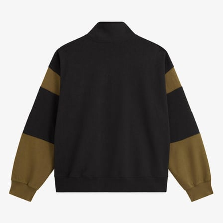 Vans Retro Sport Mock Neck Full Zip Erkek Siyah Sweatshirt