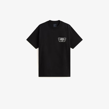 Vans Knu Patch SS Tee Erkek Siyah T-Shirt