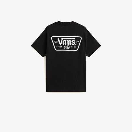 Vans Knu Patch SS Tee Erkek Siyah T-Shirt