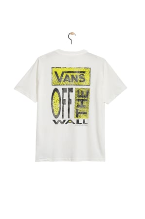 Cut and Paste SS Tee Erkek Beyaz T-Shirt - VN000WUX