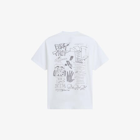Vans Drip Trip Erkek Beyaz T-Shirt