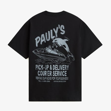 Vans Pauly's Delivery SS Erkek Siyah T-Shirt