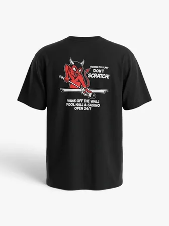 Old Scratch SS Tee Erkek Siyah T-Shirt - VN000X2T