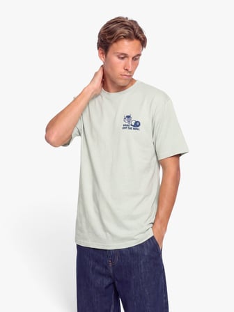 Old Scratch SS Tee Erkek Yeşil T-Shirt - VN000X2T