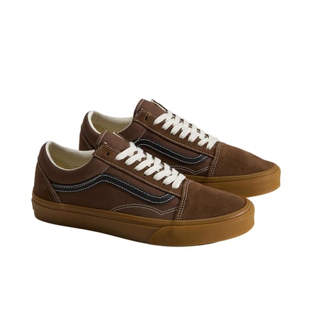 000Z90FST1-R Vans Old Skool Spor Ayakkabı Kahve