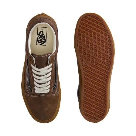 000Z90FST1-R Vans Old Skool Spor Ayakkabı Kahve