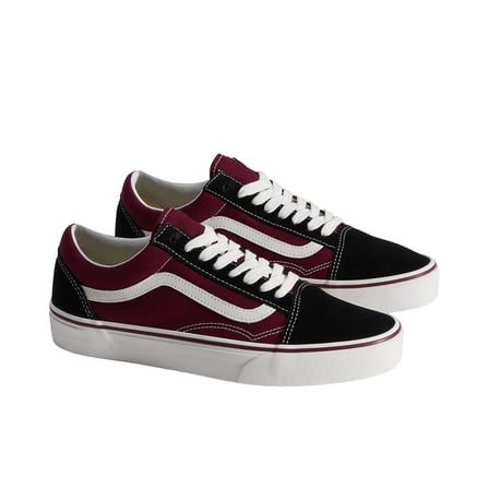 000Z9002Y1-R Vans Old Skool Spor Ayakkabı Bordo