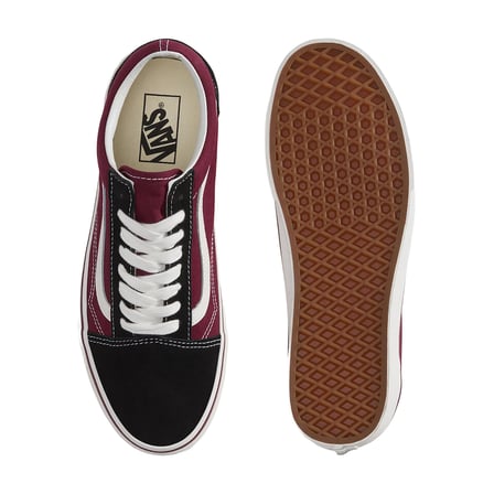 000Z9002Y1-R Vans Old Skool Spor Ayakkabı Bordo
