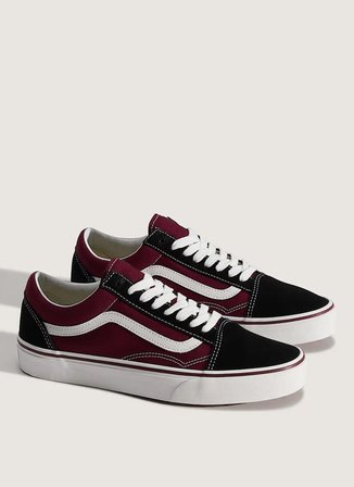 Vans Lifestyle Ayakka, 41, Siyah - Bordo