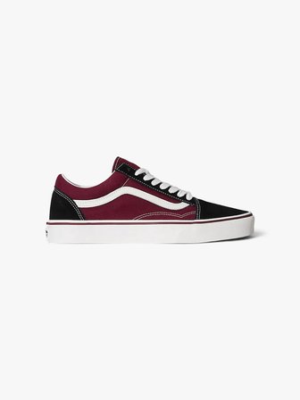 Old Skool Uniseks Bordo Spor Ayakkabı - VN000Z90