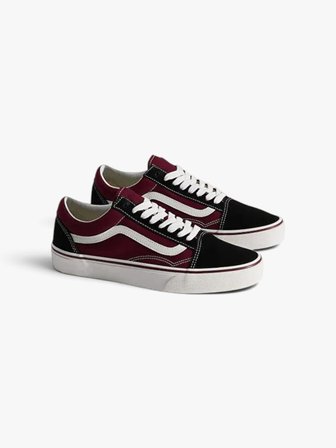 Old Skool Uniseks Bordo Spor Ayakkabı - VN000Z90