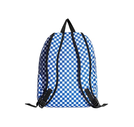 000H4X10Z1-R Vans Old Skool Check Backpack Sırt Çantası Mavi