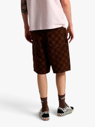 Check-5 Baggy Denim Short Erkek Kahverengi Şort - VN000C9V