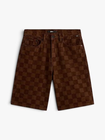 Check-5 Baggy Denim Short Erkek Kahverengi Şort - VN000C9V