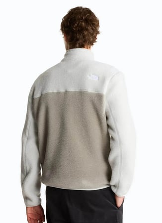 The North Face M YUMIORI 1/4 ZIP Ekru Erkek Sweatshirt